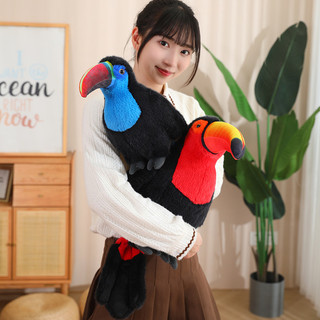 Plus✨ Chất Lượng Cao Toucan Gia Đình Mô Phỏng Động Vật Búp Bê Vui Rừng Toucan Sang Trọng Đồ Chơi Mô Phỏng Đạo Cụ PP Cotton Đầy Đồ Chơi Trang Trí ping Quà Tặng Sinh Nhật Cho Trẻ Em