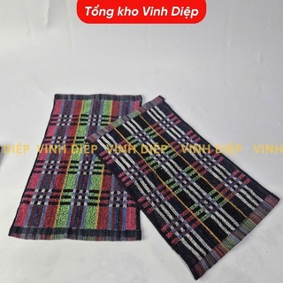 Combo 10 chiếc khăn mặt, khăn lau đa dụng họa tiết thổ cẩm khổ to 25x38cm
