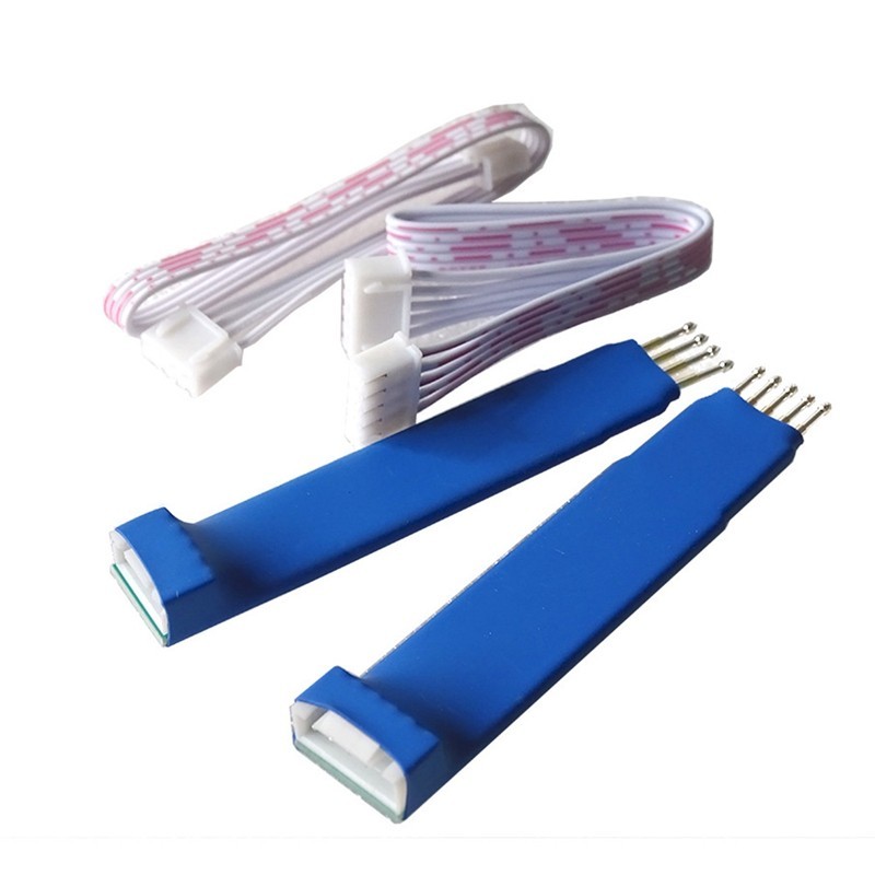 [L P V Q] Mô-đun thăm dò lập trình 2.54MM STM32 Lập trình STM8 Pogo Pin XH2.54 Cáp ổ cắm DIY Test, 2.54MM