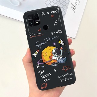 Dành Cho Xiaomi Poco C40 C 40 Vỏ Tên Lửa Dễ Thương Phi Hành Gia Chống Sốc Ốp lưng Silicon Cho Xiomi Poco C40 PocoC40