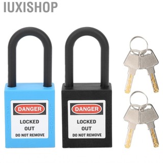 Iuxishop Khóa Tagout Khóa Kỹ thuật An toàn Ổ khóa công nghiệp di động 38mm cho các nhà máy điện