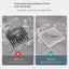 SUNKISSD 1 Chiếc Thoát Tóc, Lưới Chịu Nhiệt Bồn Rửa Lọc, Sáng Tạo Chống Tắc Nhựa Đa Năng Lọc Bao Nhà Bếp