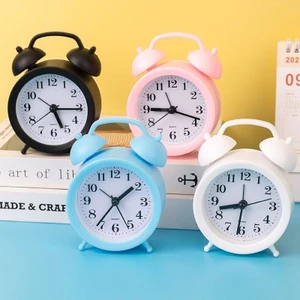 Đồng hồ báo thức để bàn 4 màu sắc lựa chọn 8.5x11.5x4cm