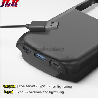 [Jlk] Ốp Điện Thoại Sạc Pin Đa Năng 10000mAh Cho iPhone SE 7 / 8 Plus 11 12 13 14 15 pro max sạc dự phòng Samsung S23 s24 ultra Di Động Bên Ngoài Power Bank Sạc Dành Cho Xiaomi Huawei