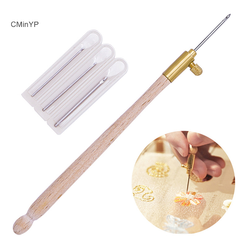 Cyp 1 Bộ thêu kiểu Pháp DIY thêu tay chéo móc 3 vinh quang