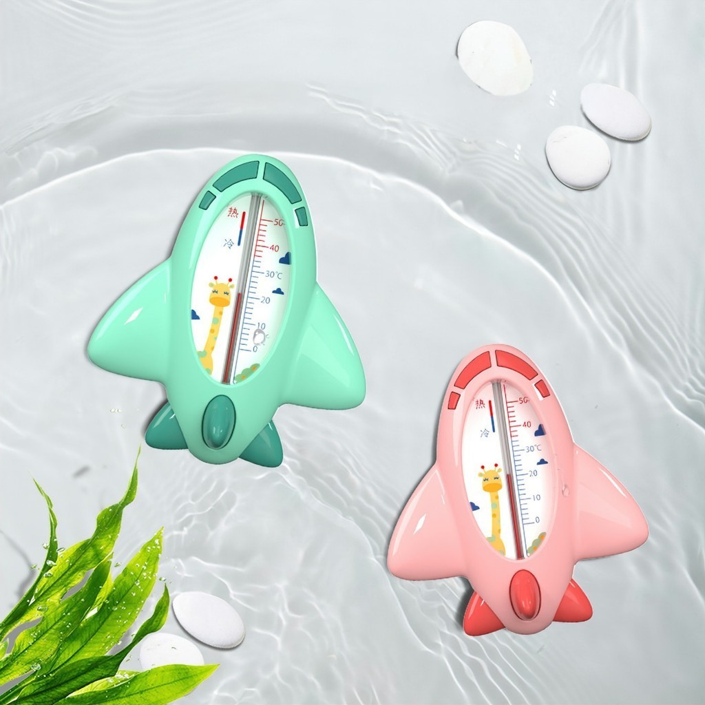 Nhiệt kế đo nhiệt độ nước tắm cho bé máy bay hình cá, hình gấu dễ thương
