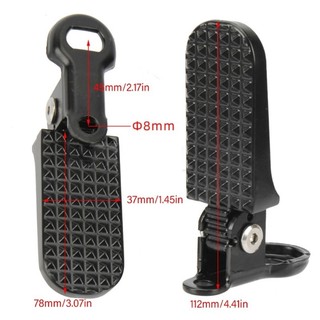 Com * 1 Cặp Bàn Đạp Xe Tay Ga Điện Chống Trơn Trượt Gấp Chân Cho Xe Tay Ga Điện Bàn Đạp Thay Thế Kim Loại Có Thể Gập Lại Pe