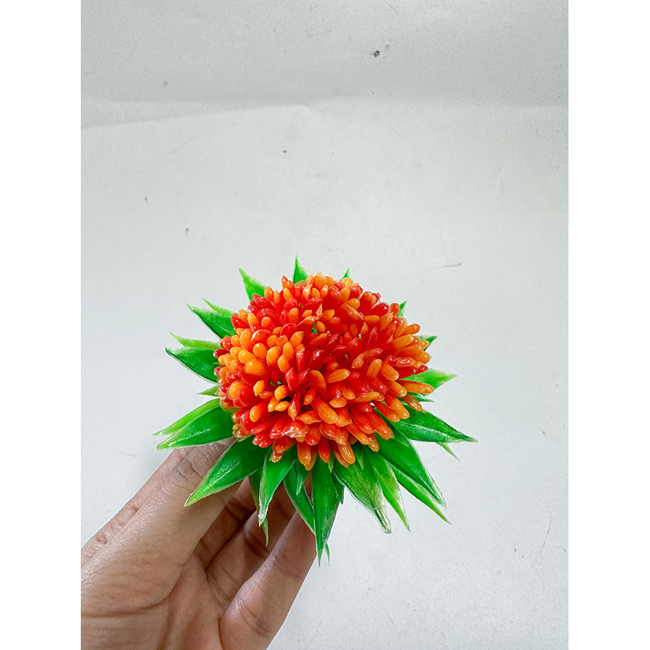 Bụi Rong Giả Đủ Màu Trang Trí Bể Cá Cảnh Cao 5cm (Mẫu Ngẫu Nhiên)