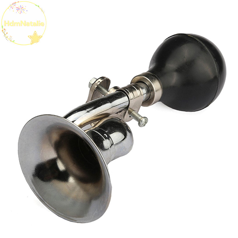 HdmNatalie Ốc Sừng Không Khí Lớn Full Miệng Xe Đạp Xe Đạp Retro Bugle Trumpet Xe Đạp Leo Núi Phụ Kiện Đi VN