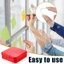 BAMBOOB 60 Cái / 120 Cái Dính Hai Mặt, Miếng Dán Tường Chống Thấm Nước Chống Thấm Nước, Băng Dính Có Thể Cắt Trong Suốt Có Thể Tái Sử Dụng