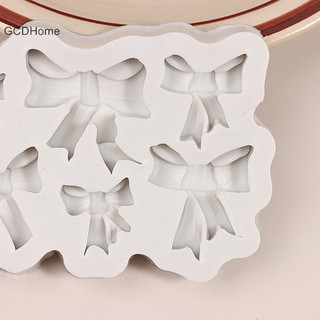 Gcdhome Vương Miện Nơ Hình 3D Bánh Fondant Khuôn Silicon Cho DIY Polymer Đất Sét Khuôn Nhà Bếp Sô Cô La Bánh Ngọt Bánh Trang Trí Dụng Cụ HOT