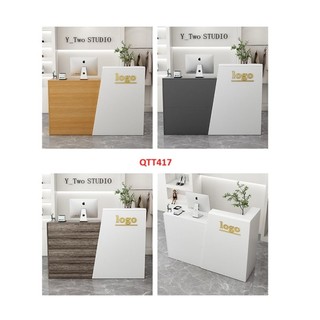 Quầy tiếp tân, tính tiền, thu ngân gỗ MDF QTT417 - VĐ Smart Furrniture NỘI THẤT LẮP RÁP VIENDONGADV