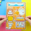 Học liệu bóc dán đồ chơi ngôi nhà búp bê bằng giấy thủ công công chúa tocaboca h30 Đồ Chơi Squishy - Kuromi - Đồ chơi