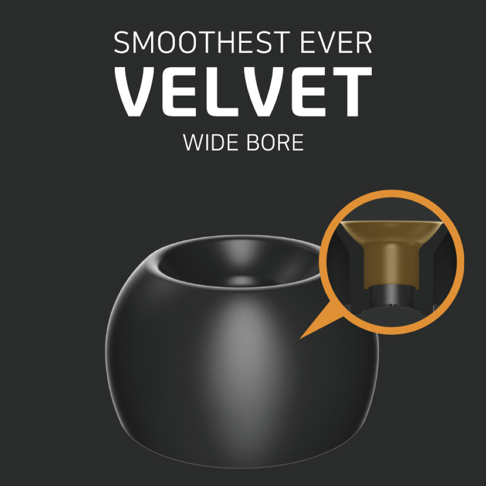Đầu tai nghe silicon lỗ khoan rộng DIVINUS Velvet cho vòi phun 4-6mm Đầu tai mềm mại sâu cho tai nghe Tanchjim 4U Davinci