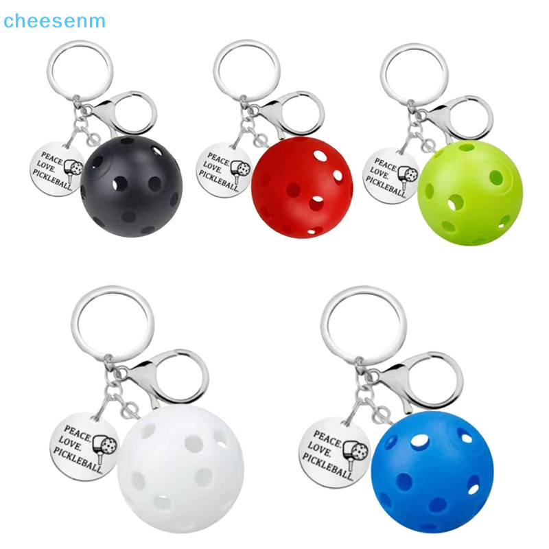 Cheenm 2024 Mới Pickleball Túi Thẻ Chìa Khóa Mặt Dây Chuyền Ô Tô Pickleball Móc Khóa Cho Đảng Hoilday Túi Xách Ví Quà Tặng Sinh Nhật VN