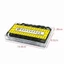 CHEESELY 200 Cái / bộ Vòng chữ O cao su, Dụng cụ sửa chữa đóng hộp Cao su mặt sau đồng hồ, bền cho miếng đệm vòng chữ O chống nước 0,5mm / 0,6mm