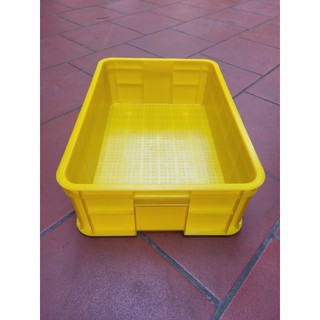Thùng nhựa 19S sóng bít kích thước 61*42*19cm nuôi cá trồng rau đựng dụng cụ linh kiện