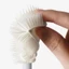 SUNKISSD Glass Cleaner, Bàn chải gấp đầu cốc silicon, Bàn chải làm sạch tay cầm dài Chai uống nước