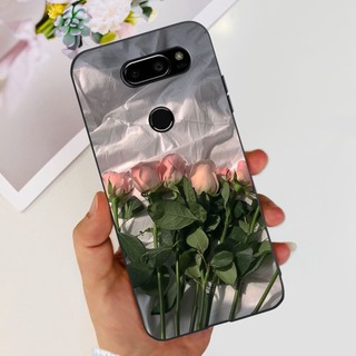 Ốp Chống Sốc Cho LG V30 Ốp Lưng V35 + V30 Plus / V30s ThinQ / V35 ThinQ Vỏ Mềm Mới Phong Cách Hoa Bướm Vỏ Điện Thoại