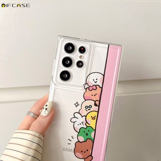Dành Cho Samsung Galaxy M54 M53 M35 M52 M51 M15 M34 M33 M32 4G M23 M13 5G Ốp Điện Thoại Gấu Dễ Thương Thỏ Trắng Thỏ Vịt Vàng Gà Hoạt Hình Mờ Vỏ Mềm