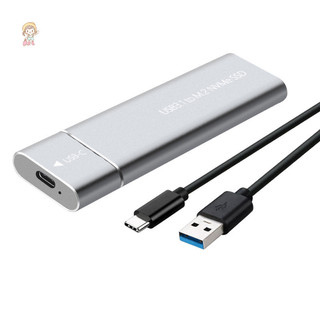 Vỏ SSD TWE M2 NVMe USB3.1 Hộp đựng ổ cứng lưu trữ ngoài 10Gbps PCIe SSD Box cho NGFF SATA SSD Ổ cứng cho PC Laptop VN