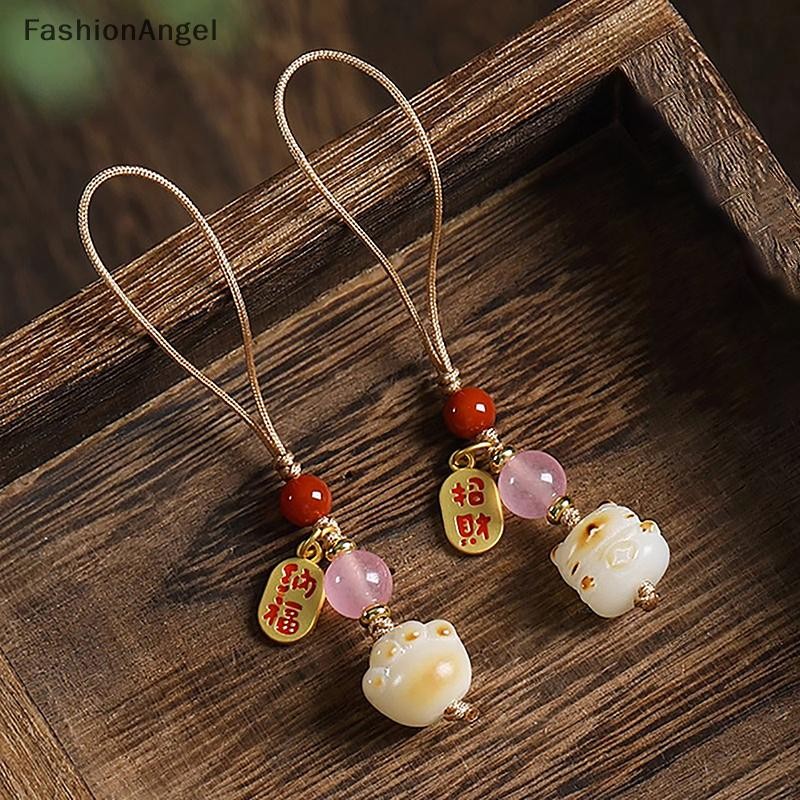 FashionAngel DIY Trang Trí Paw Dây Đeo Điện Thoại Chống Mất Treo Trang Trí Mặt Dây Chuyền Cô Gái Nữ Móc Khóa May Mắn Quyến Rũ Dây VN