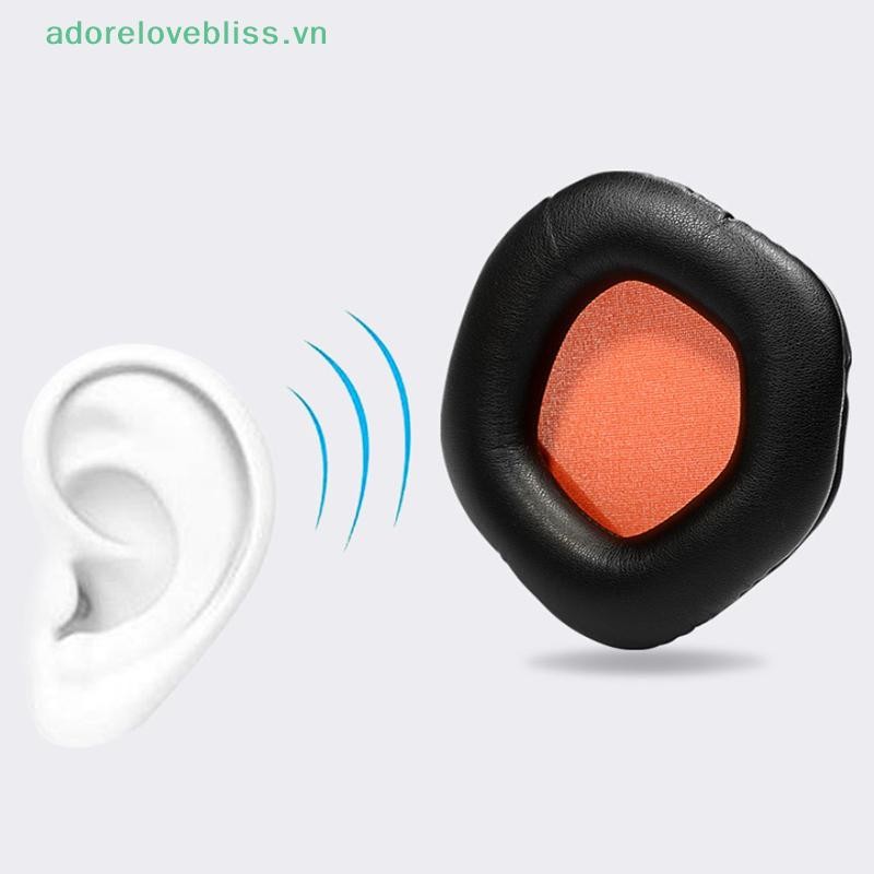 THÊM 1 Cặp Thay Thế Potein Da Memory Foam Đệm Tai Nghe Earprads Cho Rog Strix 7.1 2.0 PRO DSP Tai Nghe Không Dây BSS