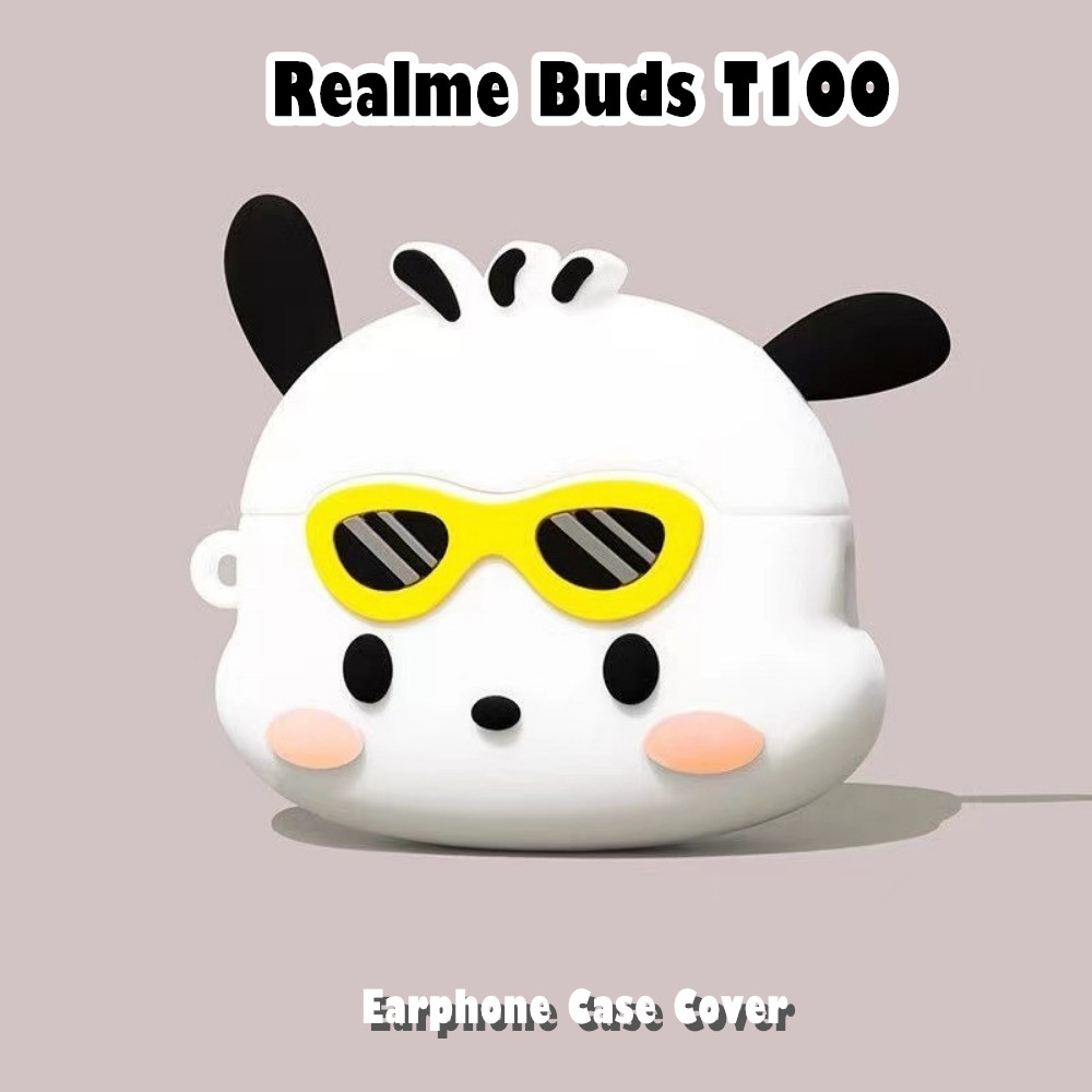 [Ngôi sao tương lai] Dành cho vỏ Realme Buds T100 Vỏ silicon mềm Vỏ tai nghe hoạt hình mát mẻ NO.2