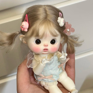 Gulu 1 / 6 Bjd Búp Bê Đầu Lớn Cổ Tích Grieved Biểu Hiện Bjd Động Vật Nhựa Khỏa Thân Búp Bê