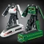 THEGIRL8B Biến Đổi Robot Đồ Chơi, Máy Xúc Máy Xúc Xe Đạp Biến Dạng Robot Xe Lửa, Đồ Chơi Mô Hình Mới Lạ Đường Sắt Xe Kỹ Thuật Di Chuyển Được Robot Bé Trai Quà Tặng