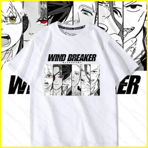 Wind Breaker Haruka Sakura Hajime Umemiya Cosplay Vải 3D Mùa Hè Áo Thun Anime Tay Ngắn