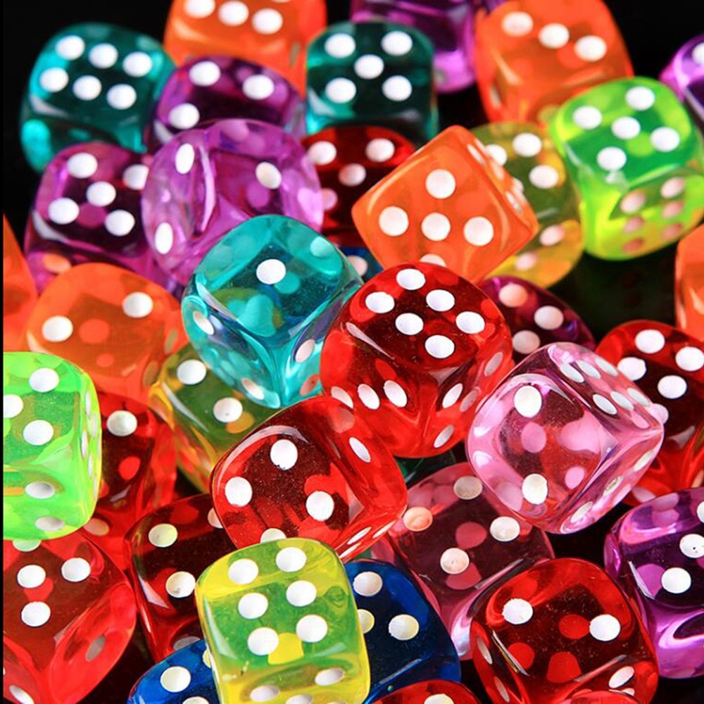 Xúc xắc xí ngầu nhựa chơi các loại boardgame Tigar