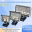 1 USB kép cho đèn khẩn cấp Ống kính lớn 2-7Inch Đèn LED làm việc trên ô tô Đèn pin [MỚI]