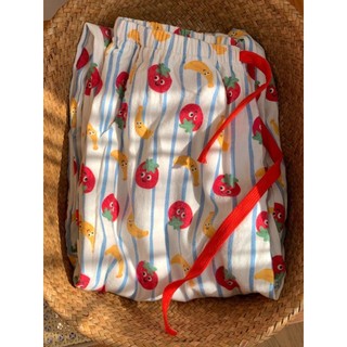 S-4XL Quần Size Lớn Nữ Phối Ren Quần Pyjama Nữ Hoạt Hình Rời Phong Cách Nhật Bản Loungewear Quần Mùa Hè Xuân Thu Cô Gái Dễ Thương Quần Phòng Chờ Ngọt Ngào Có Thể Mặc Bên Ngoài Quần Chống Muỗi Thường Ngày Quần Nữ Plus Size Quần Áo Nữ