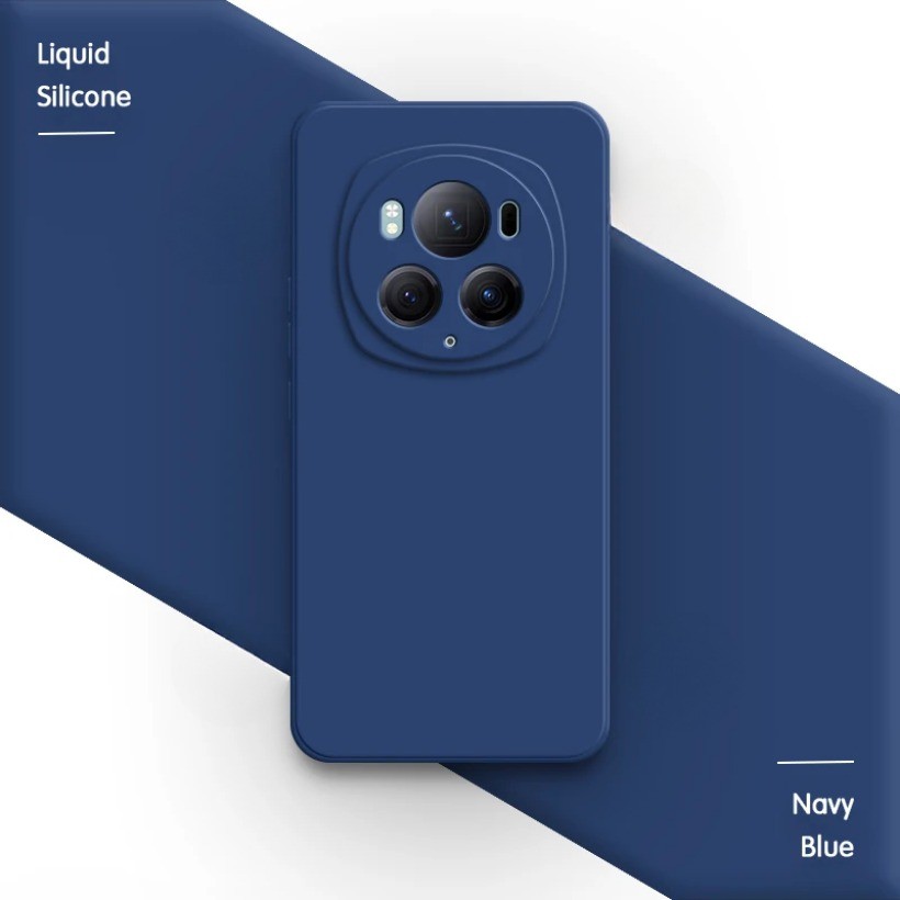 Ốp Điện Thoại Chính Hãng Cho Honor Magic 6 Magic6 Pro Lite Ultimate 6Pro 6Lite 5G Funda Vuông Silicon Lỏng Mềm Đơn Giản Ốp Lưng
