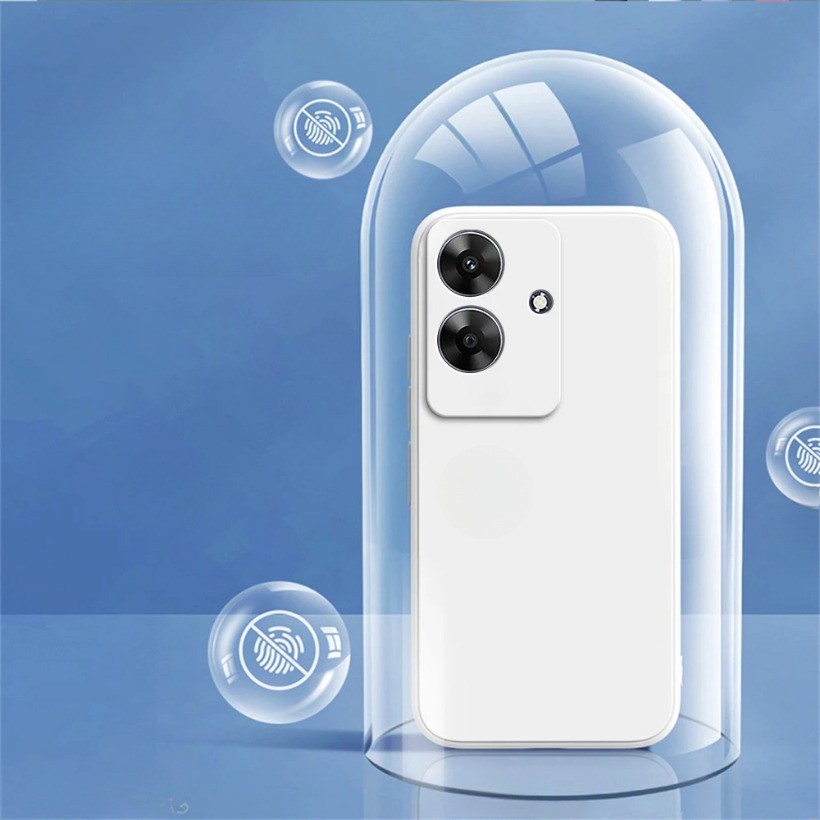 Ốp Điện Thoại Realme Note 60 60X Note60 X Nguyên Bản Silicon Lỏng Vuông Bảo Vệ Ống Kính Cổ Điển Cạnh Thẳng Ốp Lưng