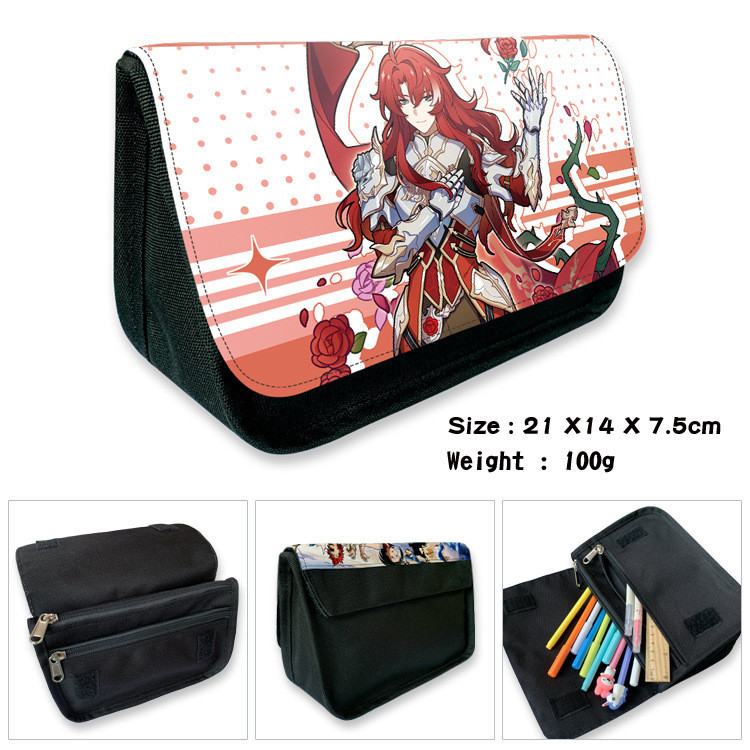 HK1 Honkai Star Rail Hoạt Hình Anime Hộp Đựng Bút Chì Dung Tích Lớn Sinh Viên Hộp Đựng Bút Túi Dung Tích Lớn Văn Phòng Phẩm Ba