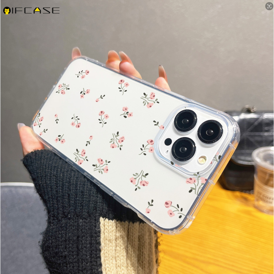 Dành Cho Realme 15 14 Pro Plus 15T 14x Note 70 70T 60 Narzo 80 Lite C75x C73 C71 4G 5G Vỏ Điện Thoại Hoa Hồng Trong Suốt Nghệ Thuật Đơn Giản Dễ Thương Vỏ Mềm