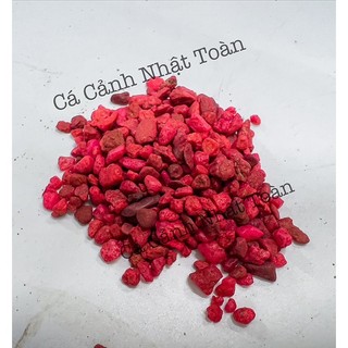 Sỏi Đỏ Ruby Soil Lót Nền Cho Bể Cá Lóc, Cá Cảnh
