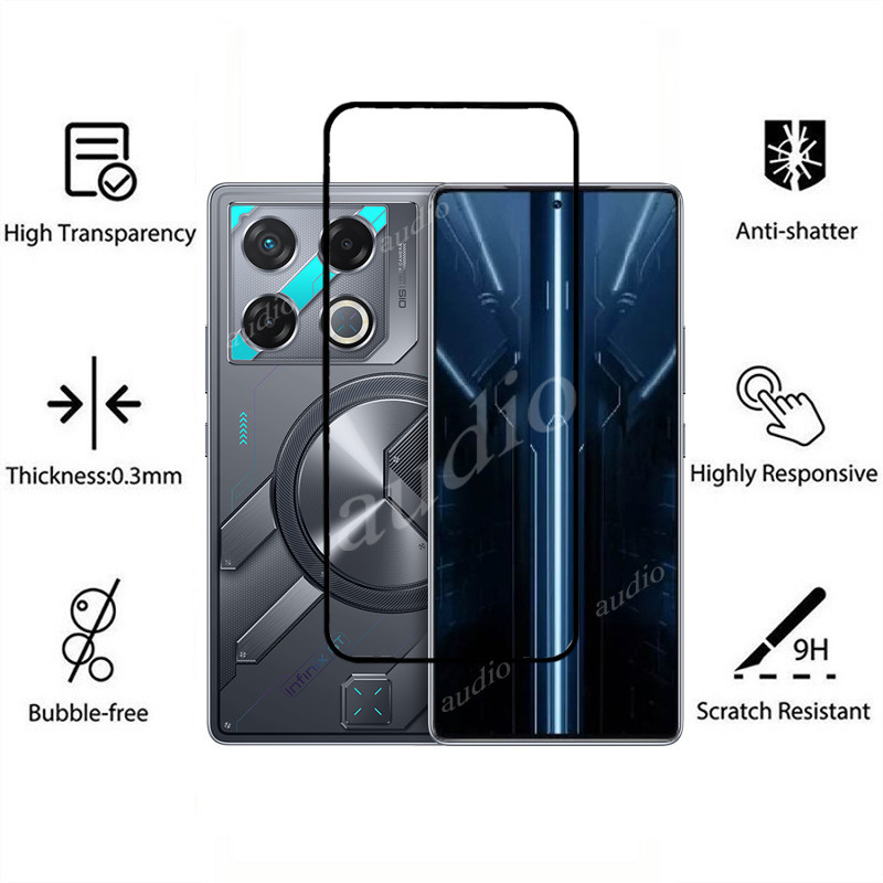 Infinix GT 50 Pro 5G 2in1 Kính Cường Lực Cho Infinix GT 20 30 50 Pro 50Pro 5G Bảo Vệ Màn Hình HD Mềm Phim Len Cho Infinix GT20 GT50 Pro 5G Bảo Vệ Màn Hình Phim Điện Thoại