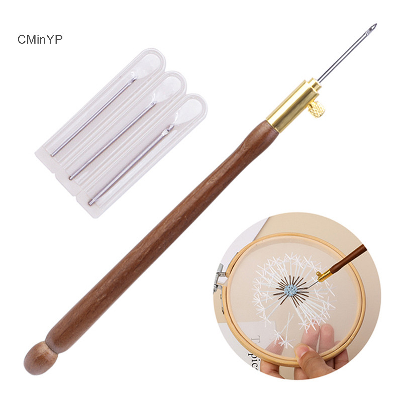 Cyp 1 Bộ thêu kiểu Pháp DIY thêu tay chéo móc 3 vinh quang