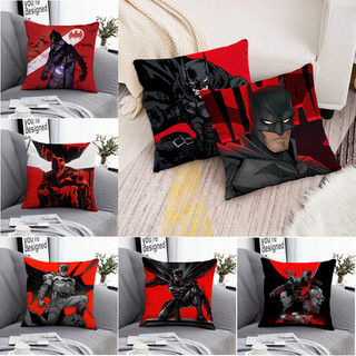 Super Hero The Batman Đệm sofa một mặt in polyester, trang trí ô tô/văn phòng (không lõi)