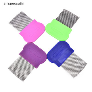 Airspecutin Mới Anoplura Flea Lược Cootie Thép Không Gỉ Chấy Lược Cho Trẻ Em Bọ chét Lược EN