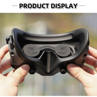 Dành Cho DJI Avata 2 Ống Kính Bảo Vệ Kính 2 / 3 Bụi Cạo VR Kính Silicon