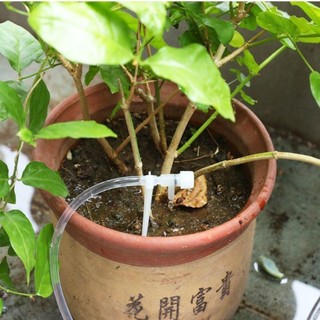 Hệ thống tưới cây trồng HOMEHAVEN, Bộ tưới nhỏ giọt vườn nhà kính 10 / 20 / 30M, có thể điều chỉnh với van điều chỉnh 4 / 7mm Vòi tưới nước tiết kiệm nhỏ giọt