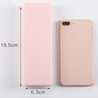 Bút Chì ITRUMPET, Hộp Bút Chì Nhựa Màu Trơn, Hộp Bảo Quản Văn Phòng Phẩm Dung Tích Cao Chống Thấm Nước Mờ Đơn Giản Học Sinh