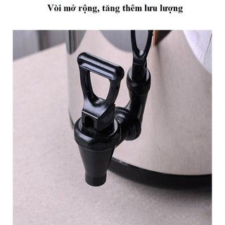 Vòi bình ủ trà sữa 3 lớp giữ nhiệt 6 lít 8 lít 10 lít 12 lít cao cấp bền bỉ phù hợp nhiều loại dung tích