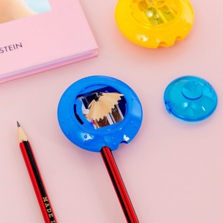 Gọt Bút Chì Hình Đĩa Bay Tiện Lợi Nhiều Màu Sắc Chuốt Chì Đơn Giản Cho Học Sinh