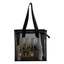 Túi Tote Đi Biển BORAGETE, Túi Rửa Lưới Nylon, Phim Hoạt Hình Hoa Di Động Có Dây Kéo Túi Trong Suốt Người Phụ Nữ