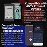 Rockbros Theo dõi nhịp tim Bluetooth & ANT + Độ bền lâu Cảm biến nhịp tim Đi xe đạp Chạy bộ Tương thích Thể dục Theo dõi nhịp tim thông minh — ảnh 6